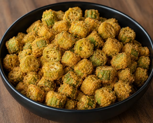 Fried Okra.