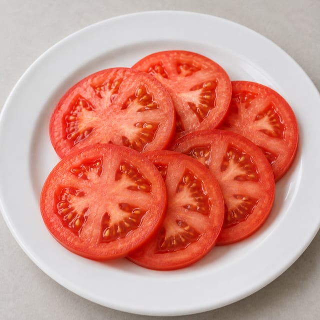 Sliced Tomato.