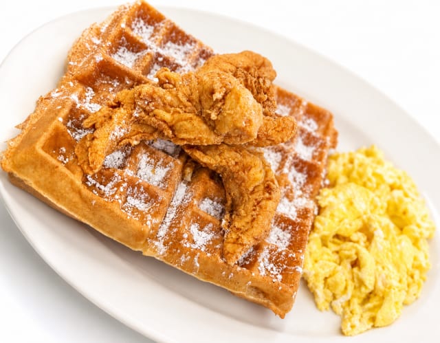 Chicken & Waffles.