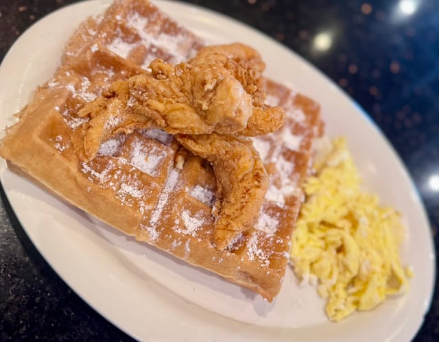 Chicken & Waffles.