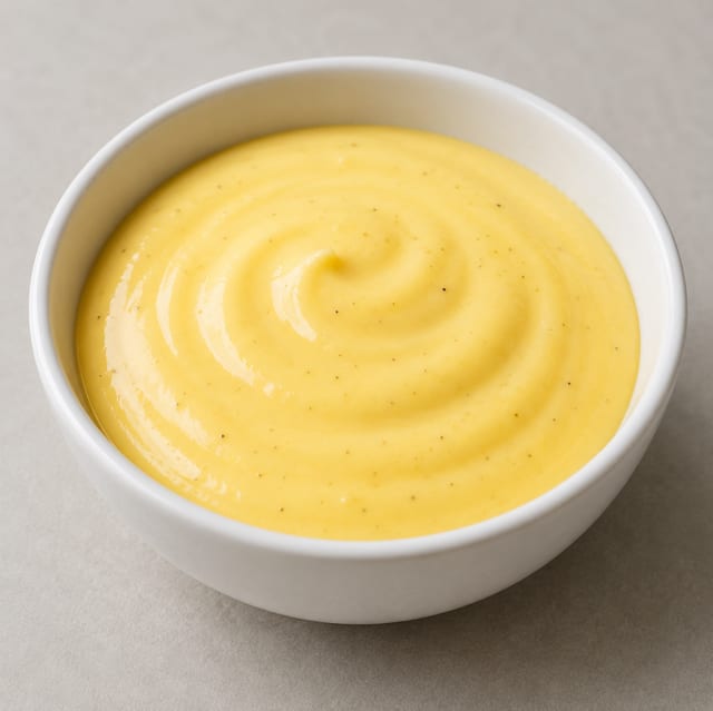 Hollandaise sauce.