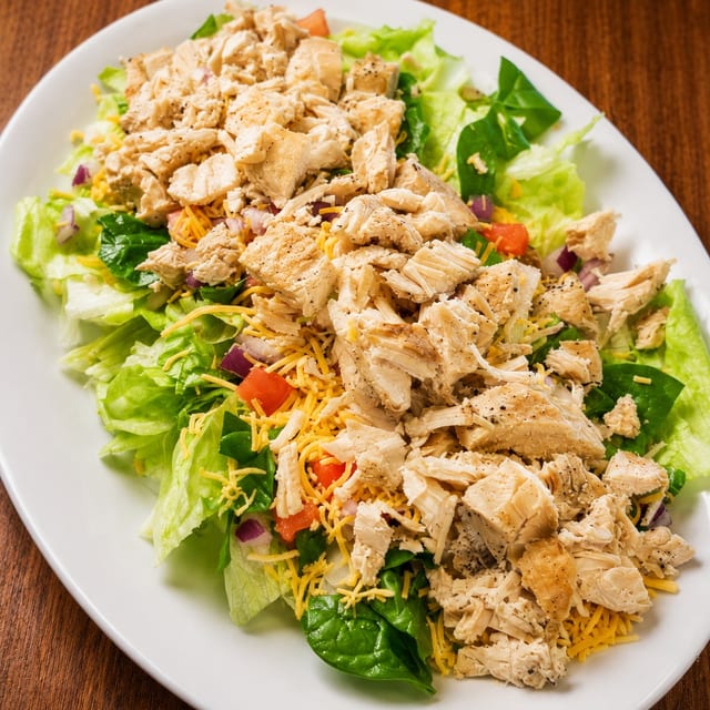 Grilled or Crispy Chicken Salad.