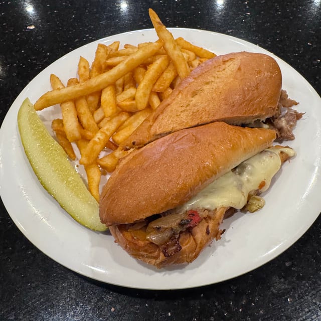 Philly Cheesesteak Sandwich.