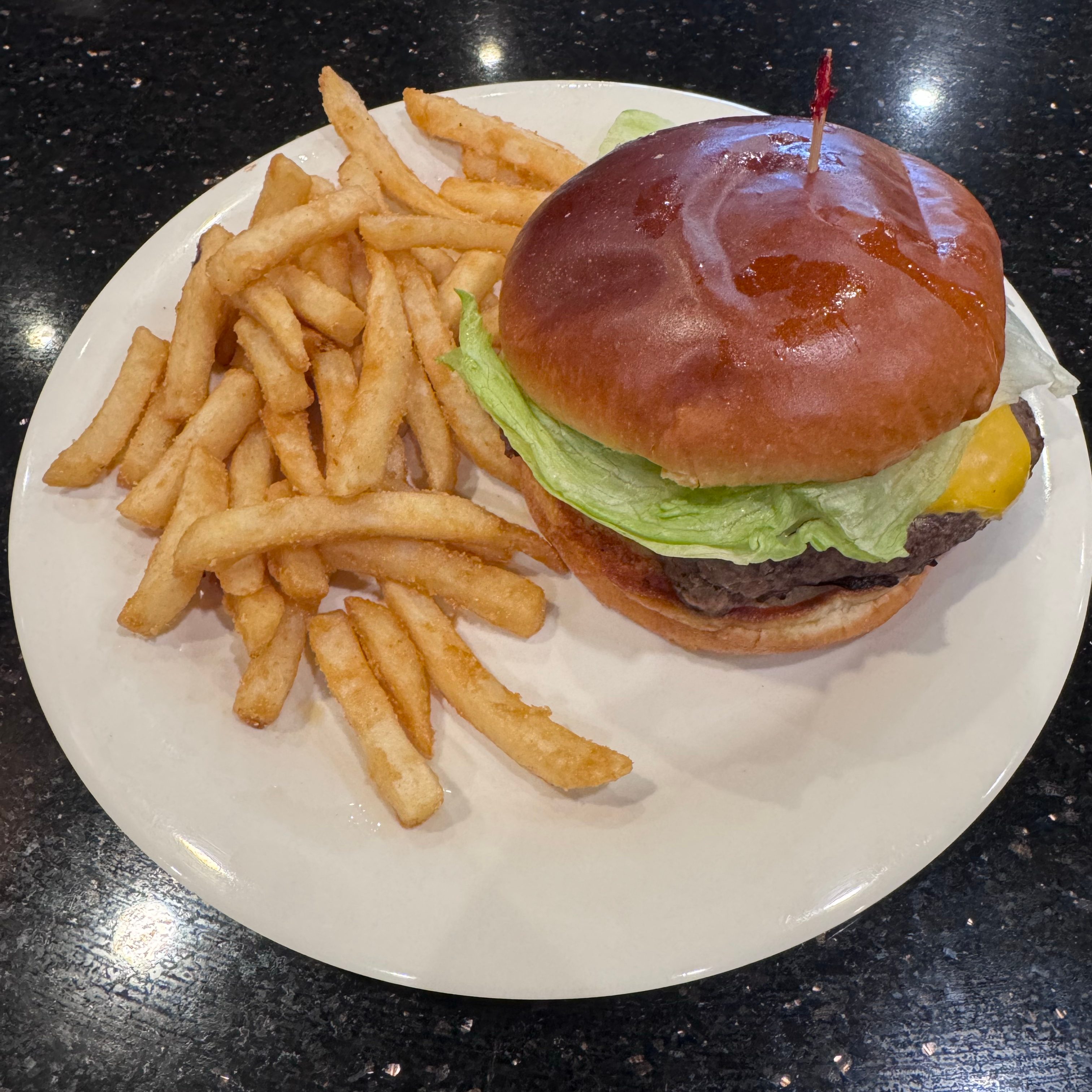 Original Steakhouse Burger.