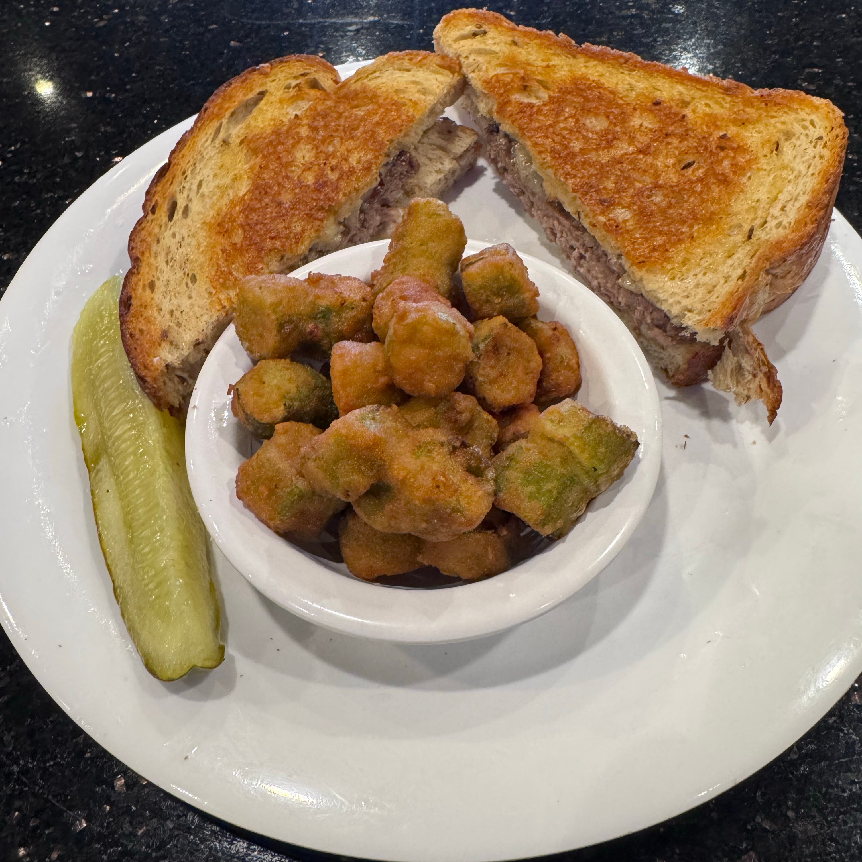 Patty Melt or Chicken Melt.