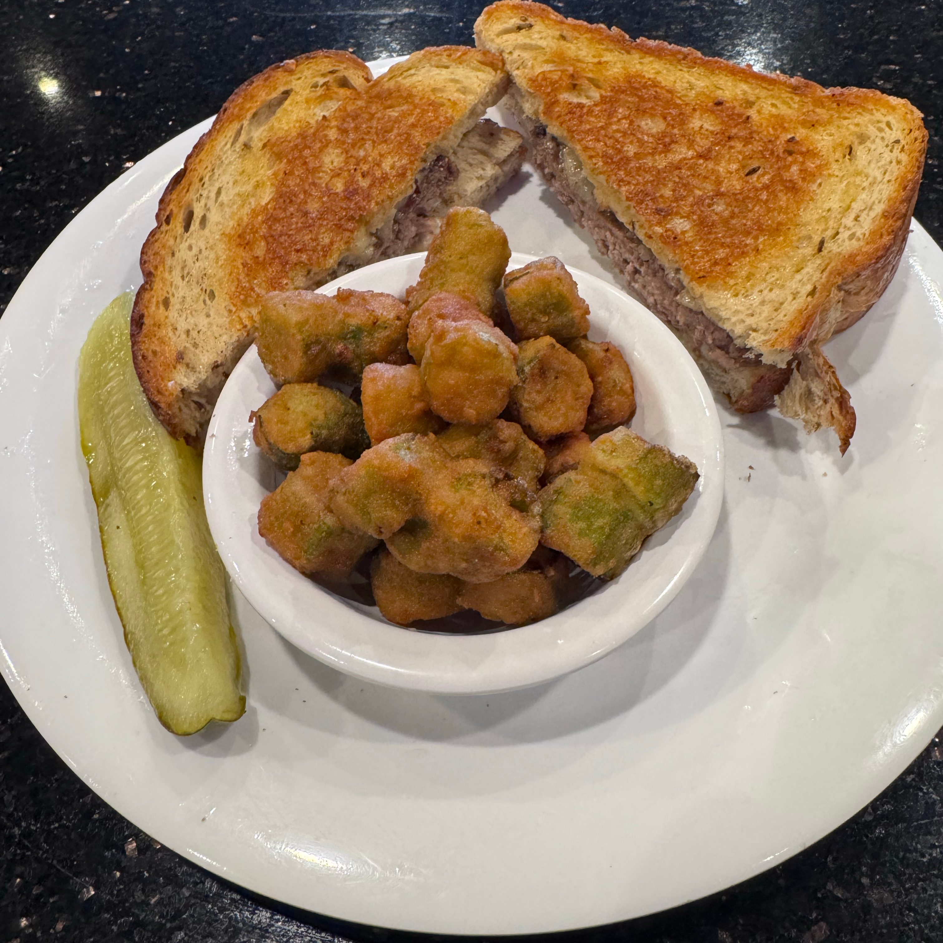 Patty Melt or Chicken Melt.